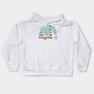 Season Greetings Kids Hoodie